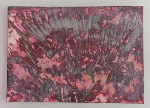 Enkaustik bügelbild - enkaustik,,