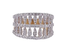 Pave 1,44 Cts Runde Brilliant