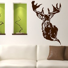 Wandtattoo - Hirsch Geweih