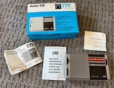 ITT - JUNIOR 320 Radio UKW / MW Analog Transistorradio Kofferradio Küchenradio