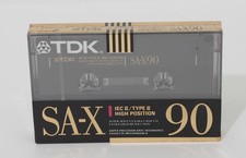TDK SA-X 90 TYPE II HIGH