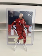 Topps UEFA CL Showcase 15/16 - Franck Ribéry Base mit Autogramm # 133 signiert