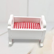 Miniatur-Puppenhaus-Wiegen im