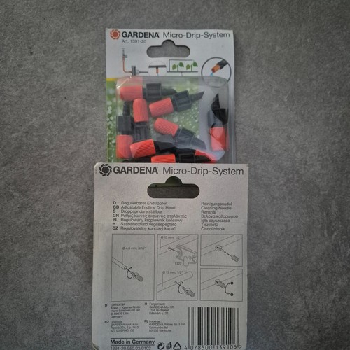 Gardena micro drip system - drip,