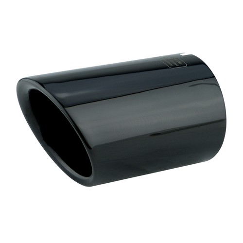 Auspuffblende schwarz für - auspuffblende,
