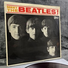 Beatles – Meet The Beatles 1967 Japan Pressing LP Red Vinyl Record OR8026