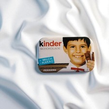 Kinder Schokolade 60er Jahre Packung | Kühlschrankmagnet |