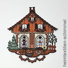 PLAUENER SPITZE ® Fensterbild SCHWARZWALD Fensterdeko WETTER Wetterhäuschen HAUS