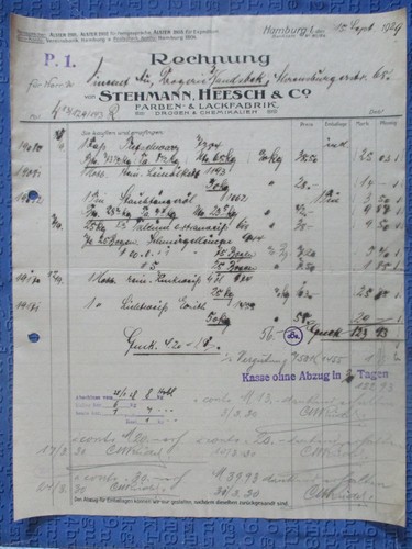 Rechnung stehmann - (969),