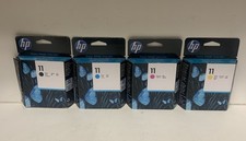 4 x Original HP11 Druckkopf C4810A C4811A C4812A C4813A - SET Printhead