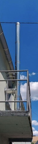 Edelstahl schornstein - edelstahl,