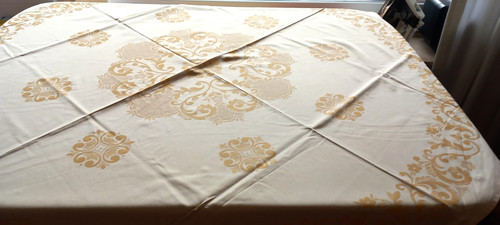 Festliche runde tischdecke - runde,