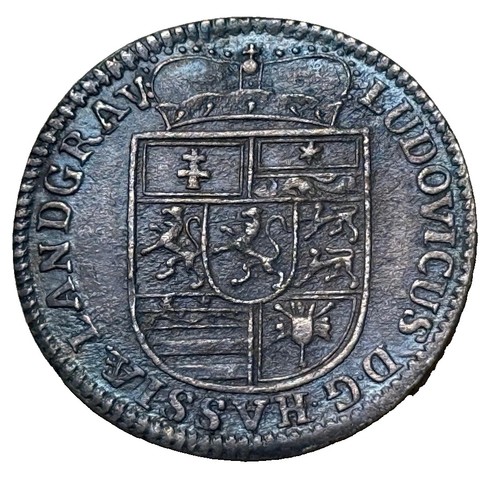 Kreuzer 1759 hessen - 1759, ak