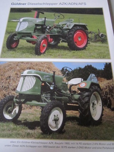 Traktor datenblatt güldner 7 - traktor,