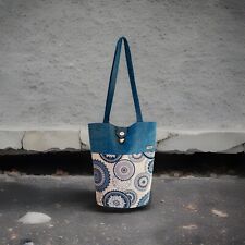 Wunderschöne selbstgenähte Jeans/Stofftasche/Shopper