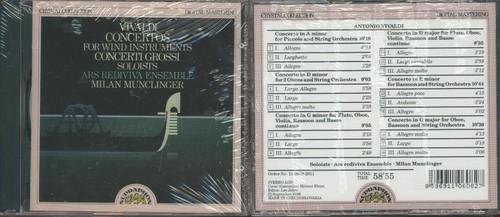 Vivaldi concertos for wind - concertos,