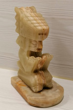 Figur aus Mexiko - Azteken -mythologische Darstellung aus Onyx -  14 cm hoch