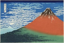 After Hokusai Fine Wind, Clear