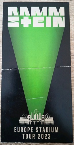 Used sammler ticket rammstein - used,
