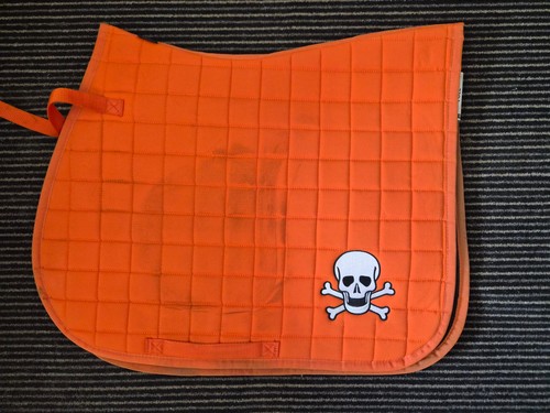 Schabracke orange halloween - schabracke,, orange,