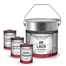 2K Acryl Autolack RAL freie Auswahl 2,5 L Set  hochglanz