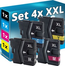 4 PATRONE kompatibel BROTHER