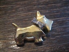 süße Hunde Brosche Hund