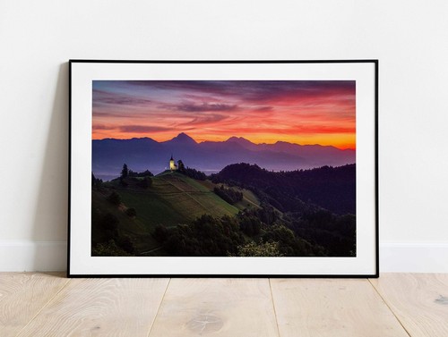Bergfotografie jamnik kirche - bergfotografie,