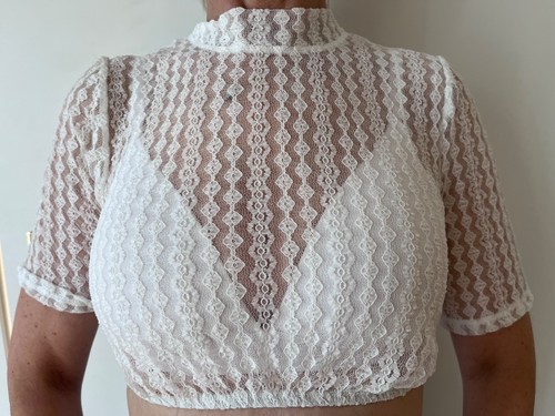 Dirndlbluse von krüger mit - dirndlbluse,