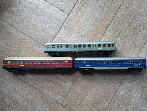 Fleischmann wagons touropa - fleischmann,