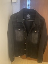 bee inspired Clothing B33 Nico Denim Jacket Black L Jeansjacke Schwarz