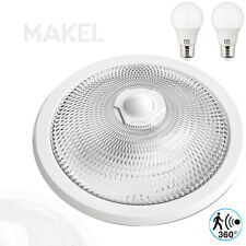 LED Deckenleuchte mit Bewegungsmelder 360 Grad Sensor Lampe Innenbeleuchtung NEU