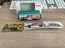 Märklin H0 94208 Werbewagen Speicherstadt Hamburg in OVP Neuwertiger Zustand