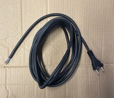Kabel Silikonkabel Anschlusskabel Maschinen 4m Schuko Stecker 2x1mm²  230V IP44