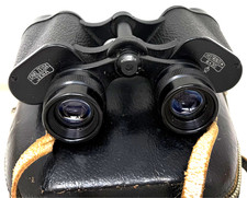 Carl Zeiss Jena Fernglas DELTRINTEM 8x30 Q1 in Ledertasche DDR /P496