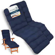 Gartenliege Liegenauflage Auflage Liege Kissen Sonnenliege Rollliege Polster Set