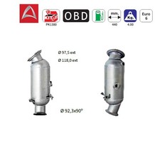 Katalysator für BMW F20 F21