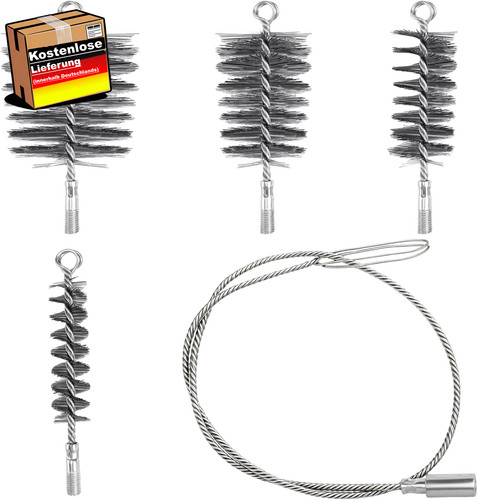 Ofenrohrbürste set stück - set,