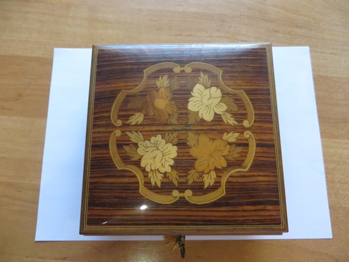 Ital sorrento holz spieluhr - ital.,