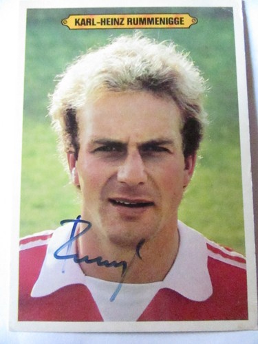 Kalle rummenigge signiert - -,