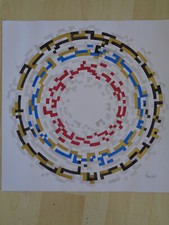 OP-Art Grafik, Zeichnung