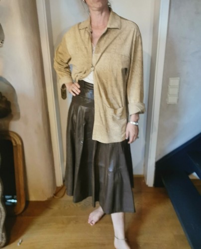 Lederjacke leopardenmuster - lederjacke,