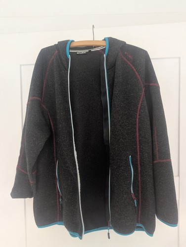 Strickfleece jacke - strickfleece,