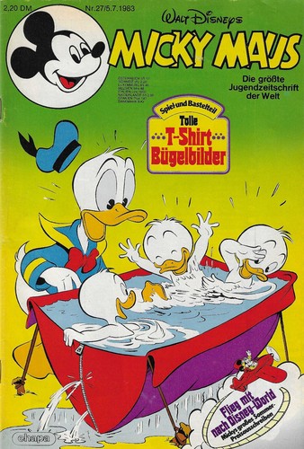 Micky maus 1983 - nr.27, /