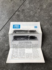 H0 Modelleisenbahn VEB Piko Sonneberg DDR Anleitung Lokomotive 6320 6325