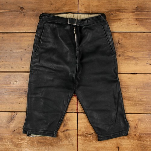 Vintage leder shorts hose - vintage, 26