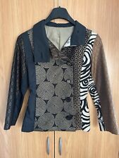 Desigual Blazer bunt Glitzer extravagant elegant XS 34 exklusiv Sonderkollektion