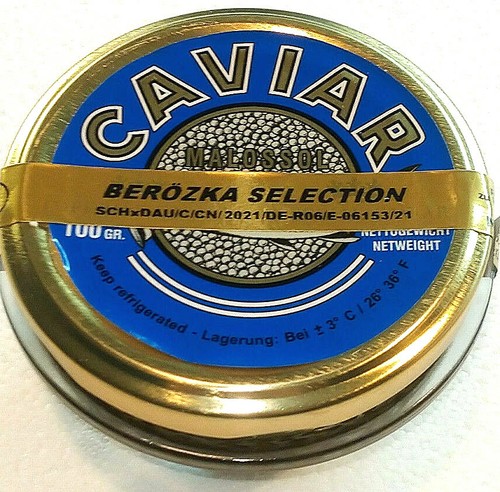 100g schwarzer stör kaviar - 100g,
