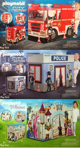 Playmobil spielzelt feuerwehr - playmobil,