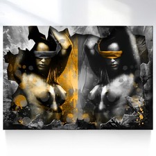 Erotik Akt Frau Leinwand